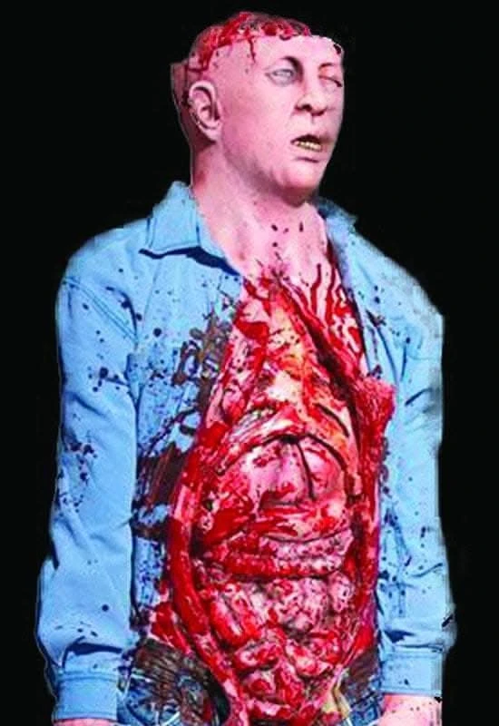 "Bowel Movement" Electric Animated Bloody Halloween Prop