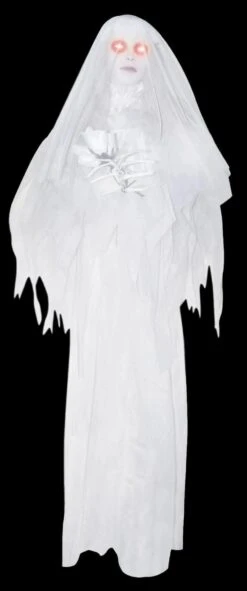 "Bride With Rose" Halloween Prop