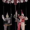 "Clown Go-Round" Electric Animated Halloween Prop