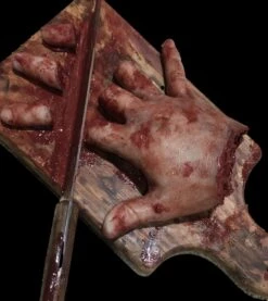 "Cutting Board Accident" Halloween Prop