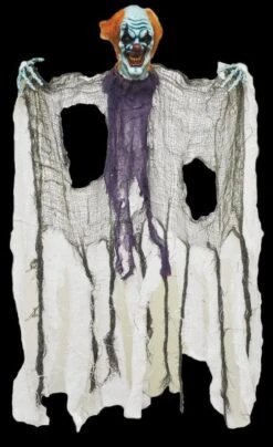 "Devil Clown" Hanging Halloween Decoration - 36"