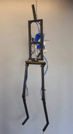 "Erratic Hangman Kicker" Halloween Animatronic Frame