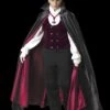 "Gothic Vampire With Teeth" Costume (Adult Size)