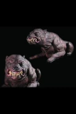 "Mad Dog" Electric Animated Halloween Prop