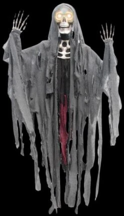 "Reaper With Moving Eyes" Hanging Halloween Decoration - 60 Inch