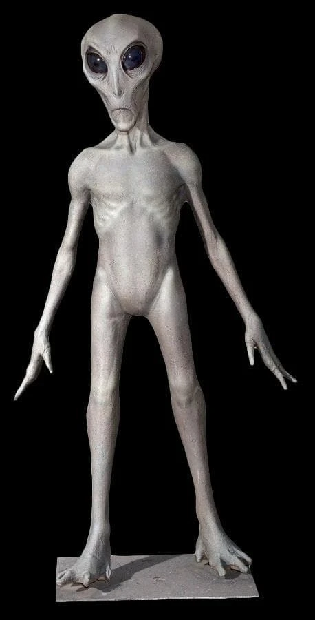 "UFO Alien" Full-Size Professional Halloween Prop By Jordu Schell