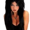 "Vampiress - Black" Halloween Wig